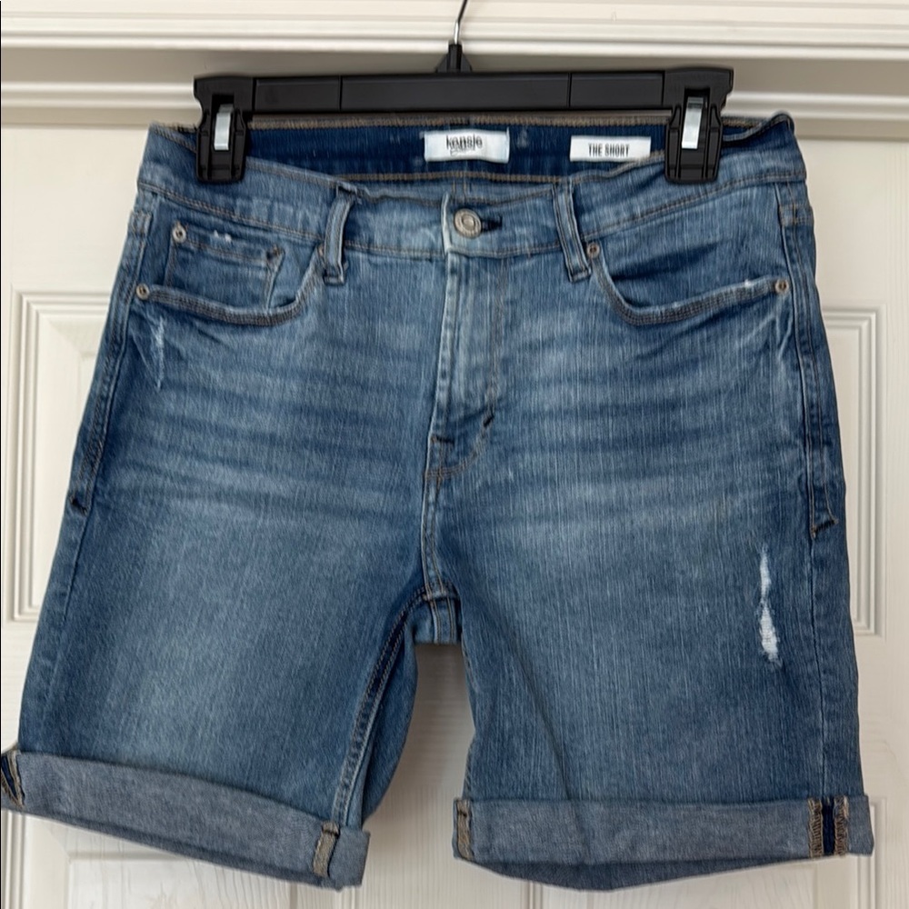 Kensie Blue Jean Shorts for Women